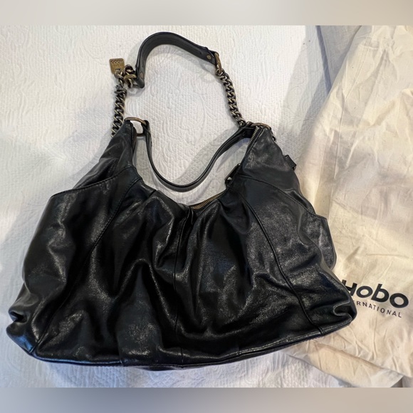 New Hobo leather black purse - Picture 3 of 3